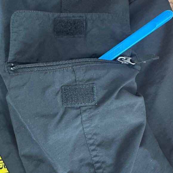 Slalom Ski Snowboard Pants Size Youth Large Black Waterproof Adjustable EUC - Picture 5 of 13